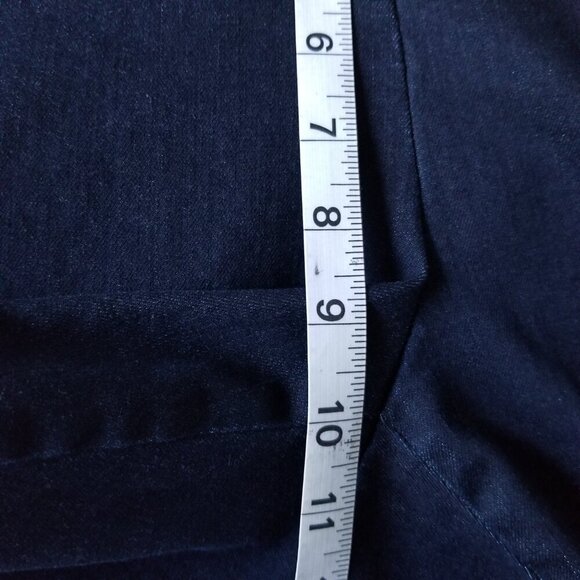 Talbots Womens 10 Slim Ankle Classic Side Zip Pants Staple Work Office Casual - Picture 7 of 9